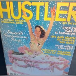 Vintage Hustler Magazine - July 1981